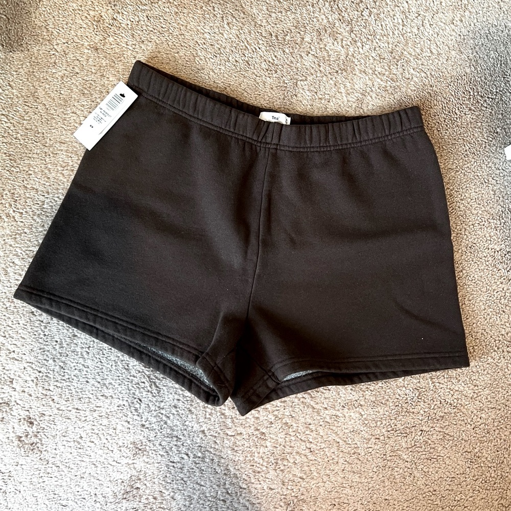 Aritzia Brown Crewneck and Shorts Sweatset - Picture 9 of 9